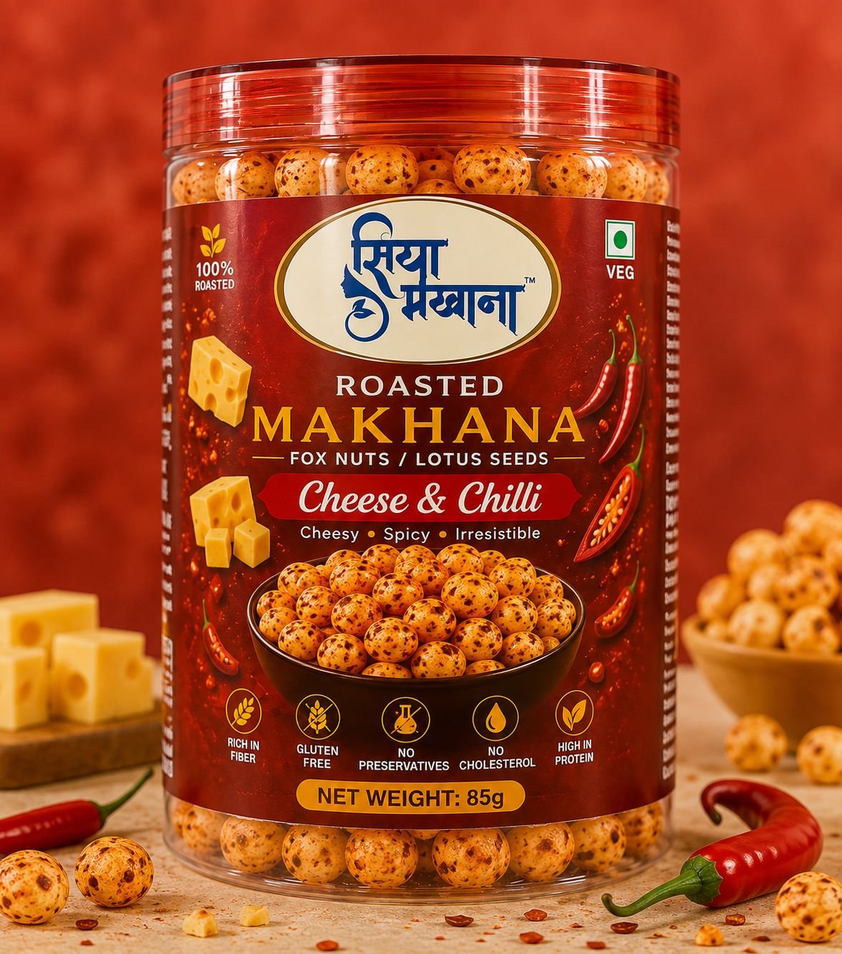 Cheese & Chilli Makhana