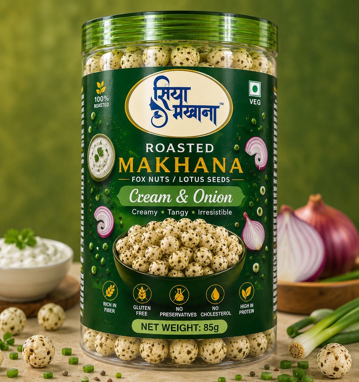 Cream & Onion Makhana
